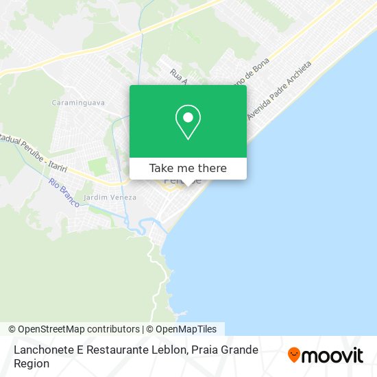 Lanchonete E Restaurante Leblon map