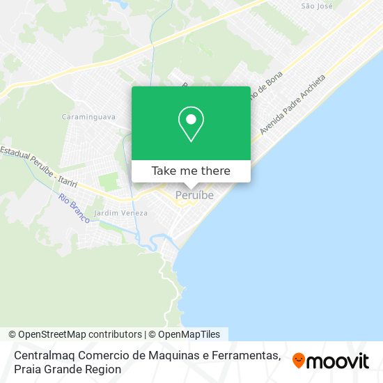 Centralmaq Comercio de Maquinas e Ferramentas map