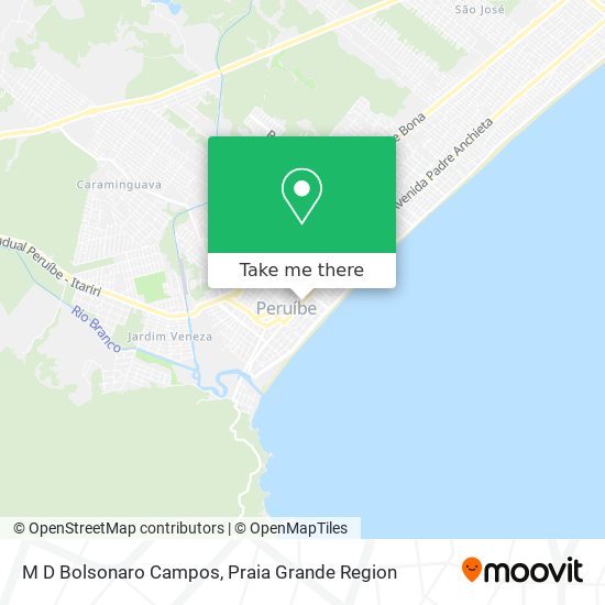 M D Bolsonaro Campos map