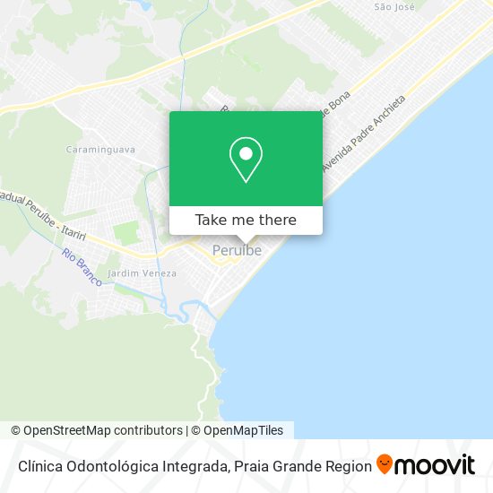 Clínica Odontológica Integrada map