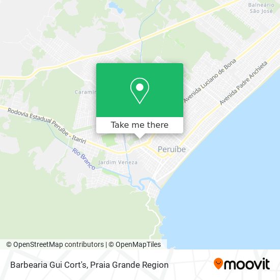 Barbearia Gui Cort's map