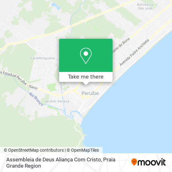 Assembleia de Deus Aliança Com Cristo map