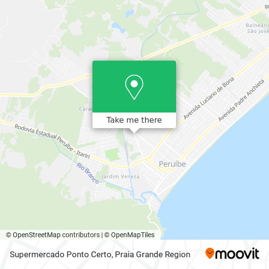 Supermercado Ponto Certo map
