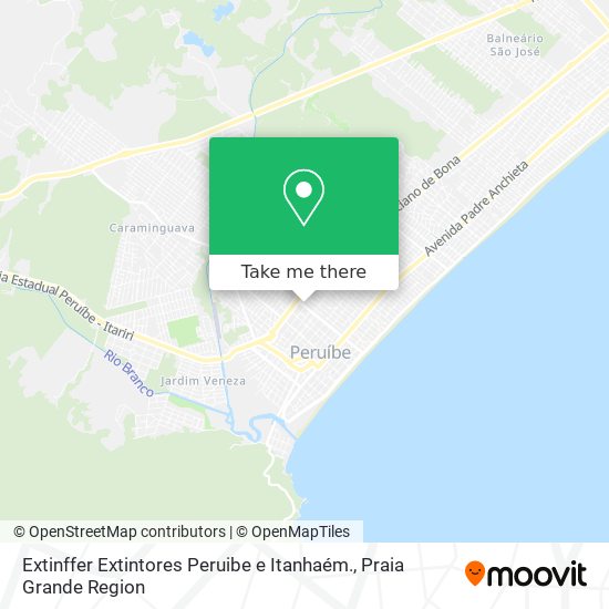 Extinffer Extintores Peruibe e Itanhaém. map