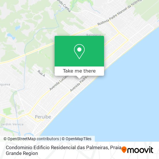 Condominio Edificio Residencial das Palmeiras map