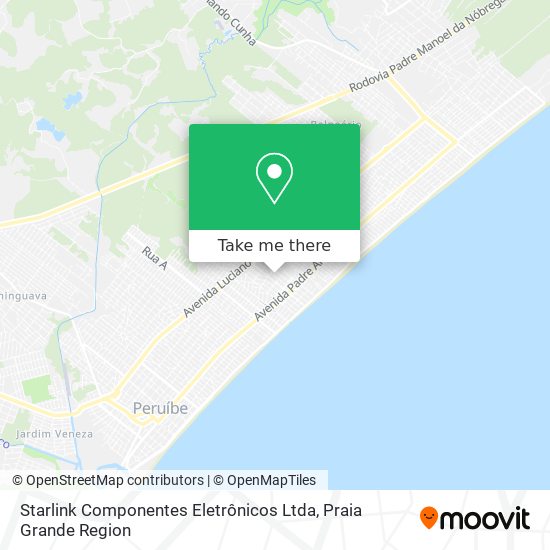Starlink Componentes Eletrônicos Ltda map