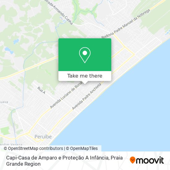 Capi-Casa de Amparo e Proteção A Infância map