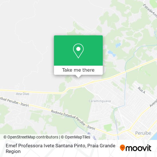 Emef Professora Ivete Santana Pinto map