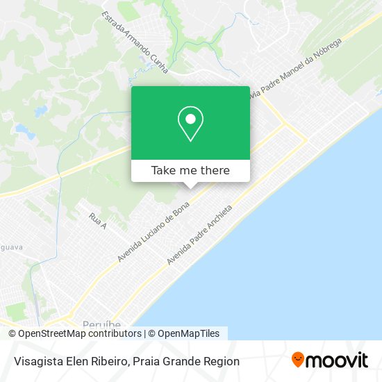 Visagista Elen Ribeiro map