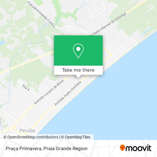 Praça Primavera map