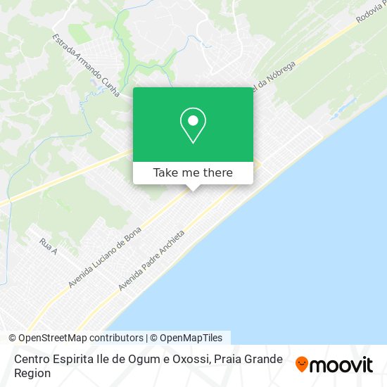 Centro Espirita Ile de Ogum e Oxossi map