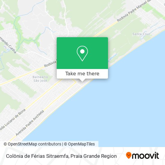 Colônia de Férias Sitraemfa map