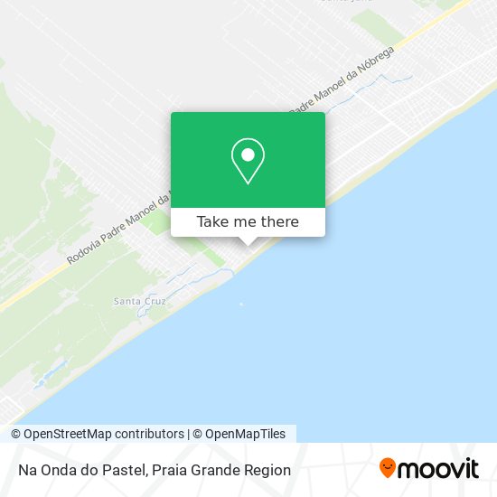 Na Onda do Pastel map