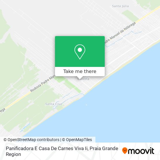 Panificadora E Casa De Carnes Viva Ii map