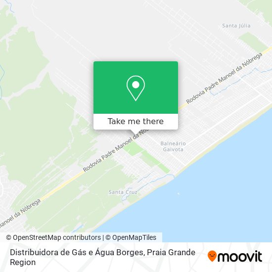 Distribuidora de Gás e Água Borges map