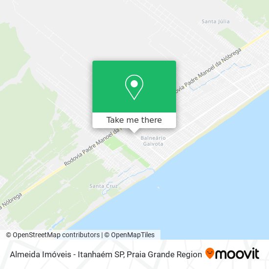 Almeida Imóveis - Itanhaém SP map
