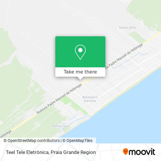 Teel Tele Eletrônica map