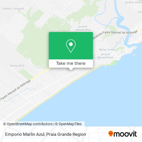 Emporio Marlin Azul map