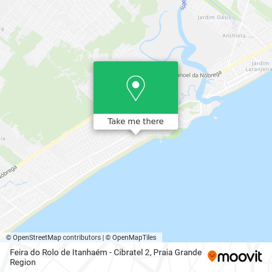 Feira do Rolo de Itanhaém - Cibratel 2 map