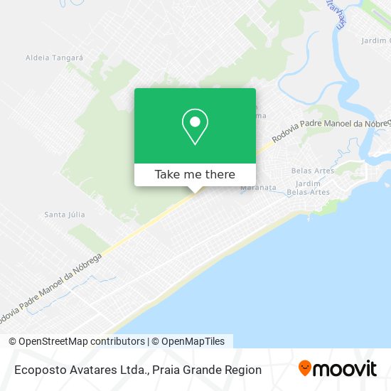 Ecoposto Avatares Ltda. map