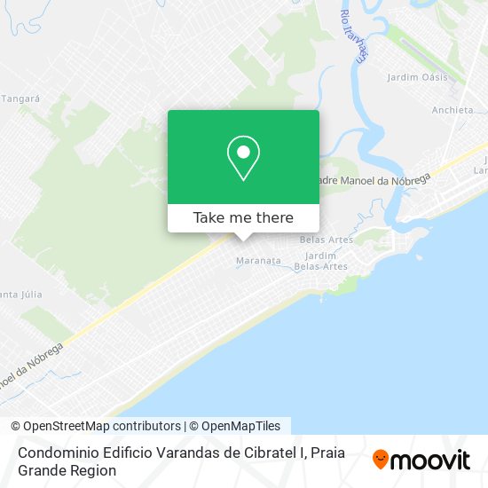 Condominio Edificio Varandas de Cibratel I map