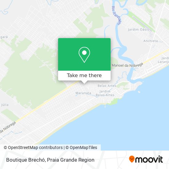 Boutique Brechó map
