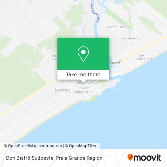 Don Bistrô Sudoeste map