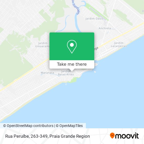Rua Peruíbe, 263-349 map