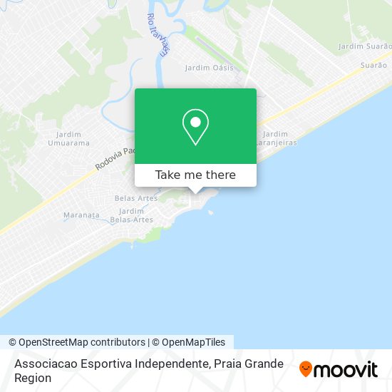 Associacao Esportiva Independente map