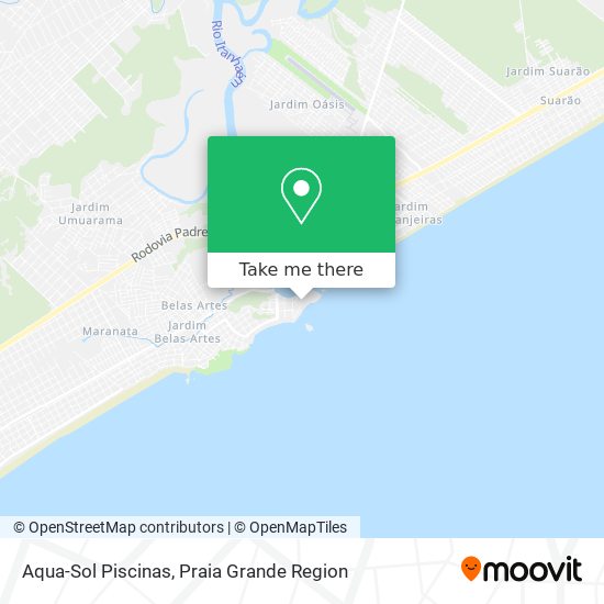 Aqua-Sol Piscinas map