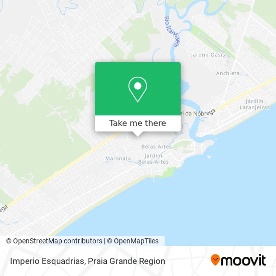 Imperio Esquadrias map