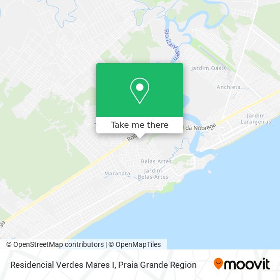 Residencial Verdes Mares I map