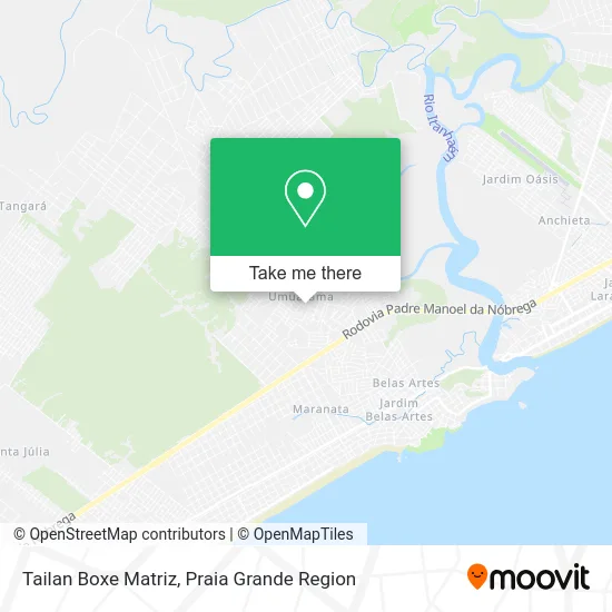Tailan Boxe Matriz map
