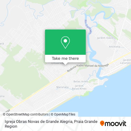 Igreja Obras Novas de Grande Alegria map