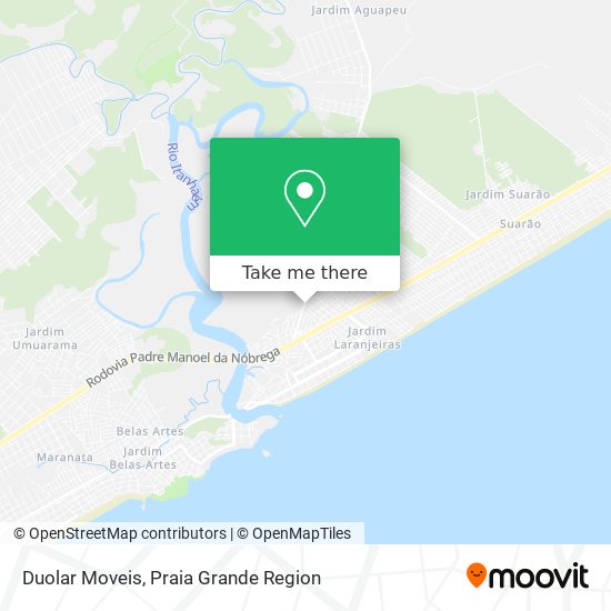 Duolar Moveis map