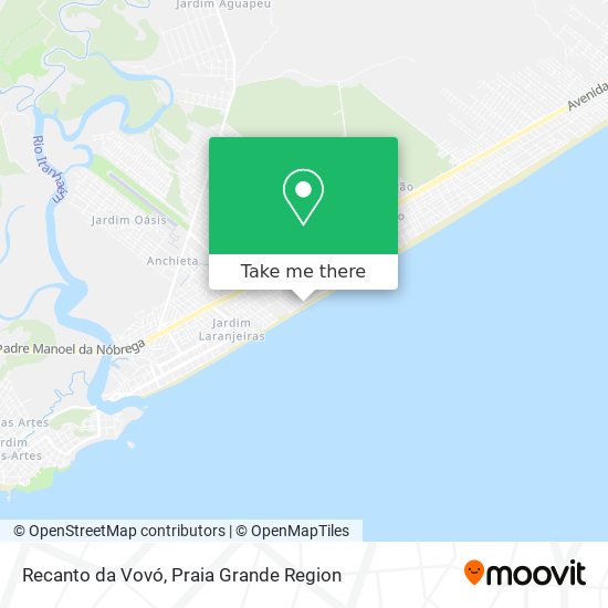 Recanto da Vovó map