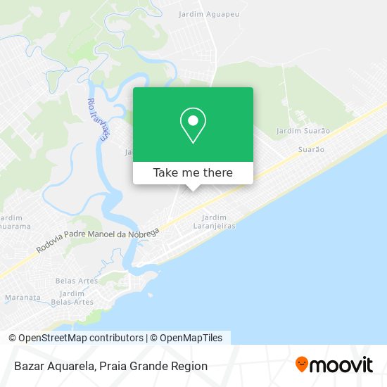 Bazar Aquarela map