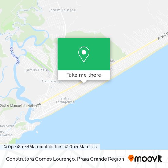 Construtora Gomes Lourenço map