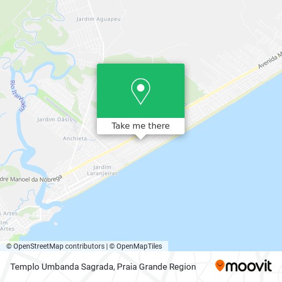 Templo Umbanda Sagrada map