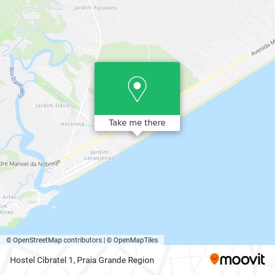 Hostel Cibratel 1 map