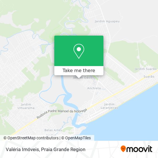 Valéria Imóveis map