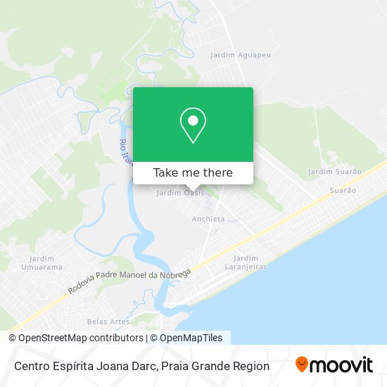 Centro Espírita Joana Darc map