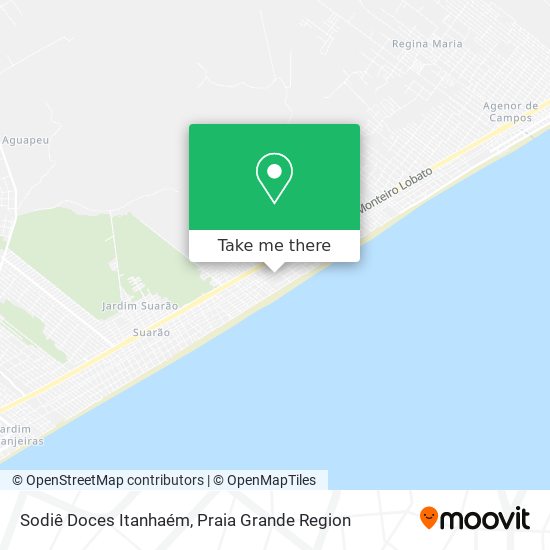 Sodiê Doces Itanhaém map