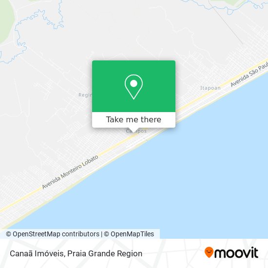 Canaã Imóveis map