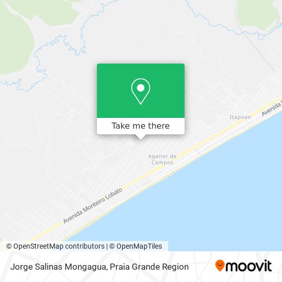 Jorge Salinas Mongagua map