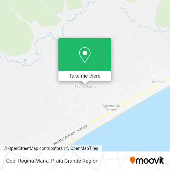 Ccb- Regina Maria map