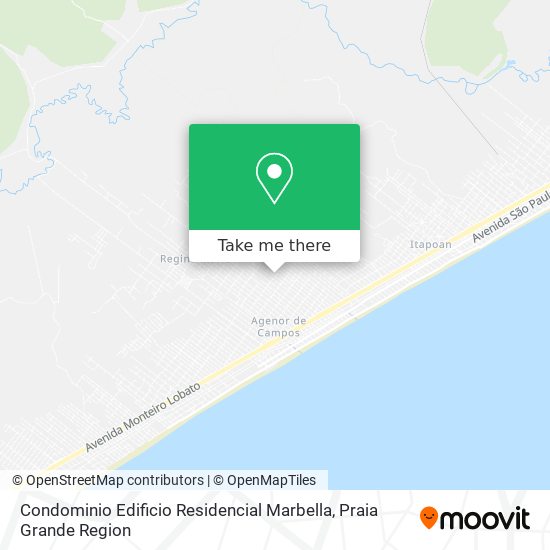 Condominio Edificio Residencial Marbella map