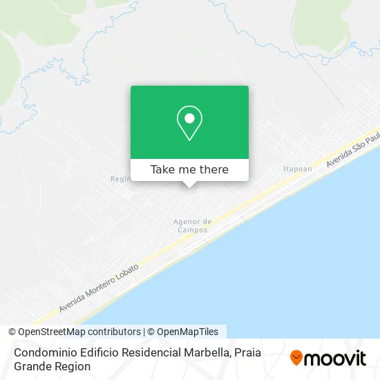 Condominio Edificio Residencial Marbella map