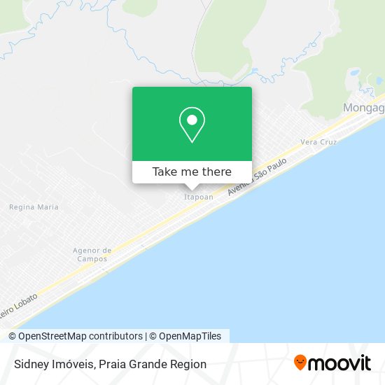 Sidney Imóveis map