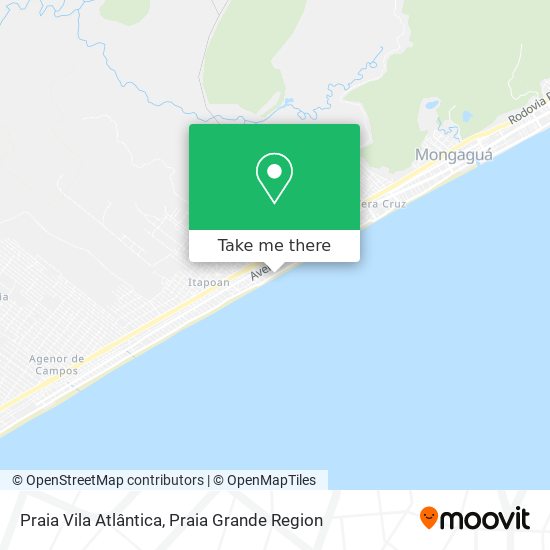 Praia Vila Atlântica map